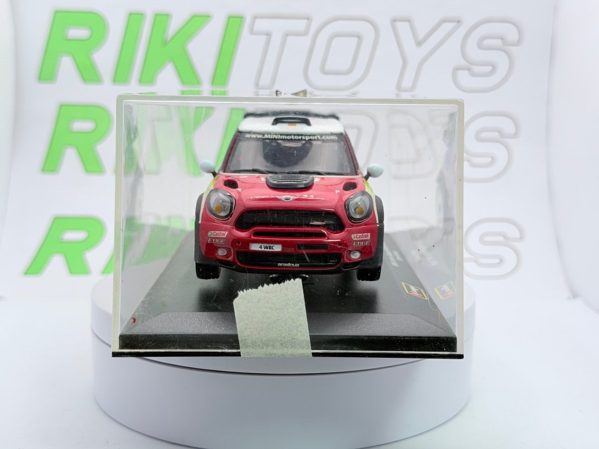 Mini J.C.W. WRC Burago 1/32 Rosso - RikiToys - Burago