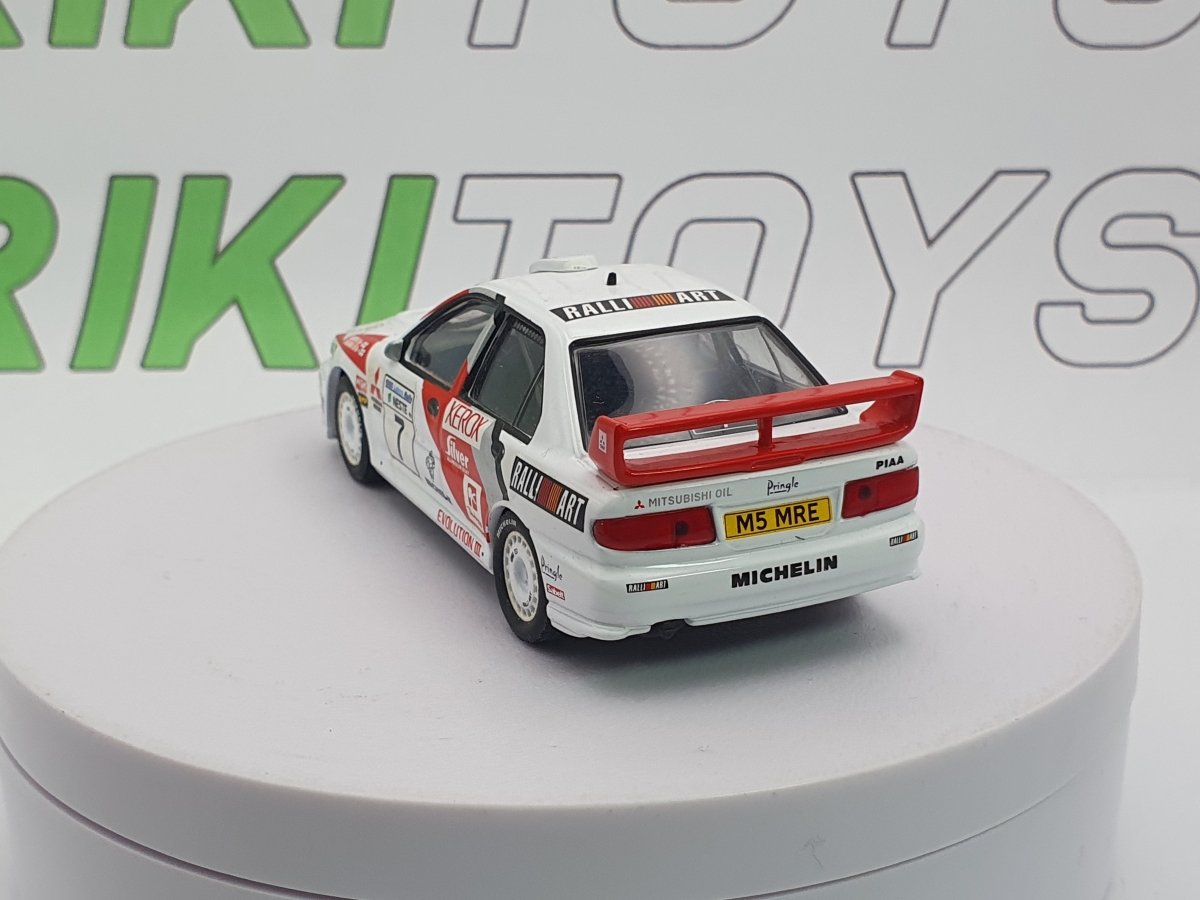 Mitsubishi Lancer Evo III Edicola 1/43 Bianco 2003 - RikiToys - Edicola