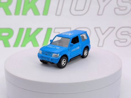 Mitsubishi Pajero 3p Welly 1/60 Azzurro - RikiToys - Welly