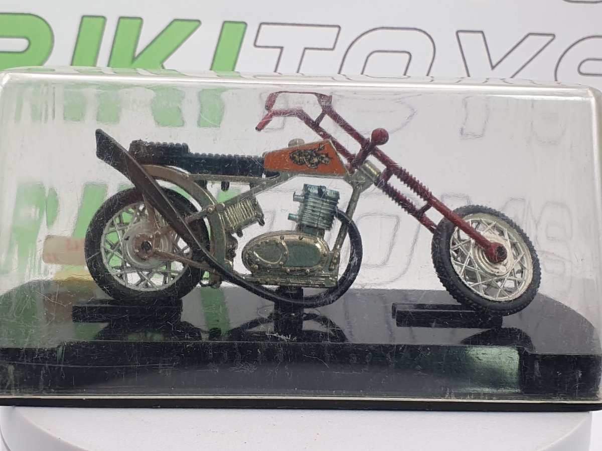 Moto Chopper Wildcat Mercury 1/24 Argento 1972 - RikiToys - Mercury