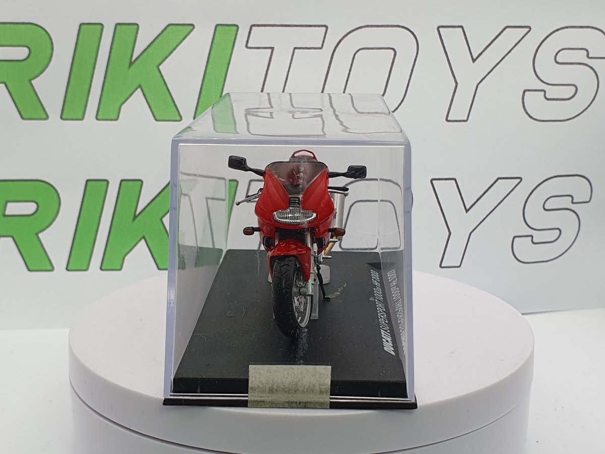 Moto Ducati Super Sport 1000 (2003) Edicola 1/24 Rosso - RikiToys - Edicola#