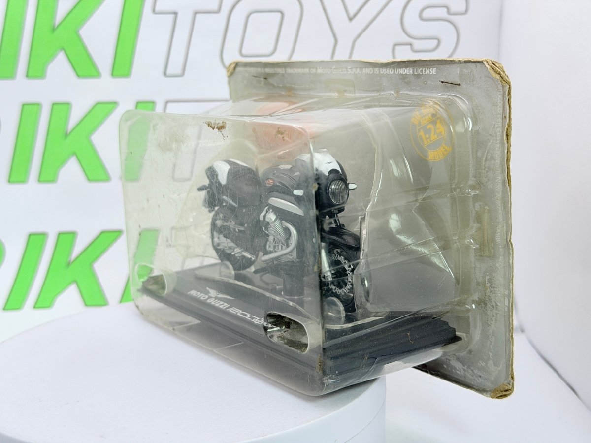 Moto Guzzi 1200 Sport Edicola 1/24 Nero - RikiToys - Edicola