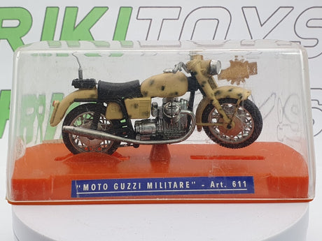 Moto Guzzi V7 Militare Mercury 1/24 Marrone 1969 - RikiToys - Mercury