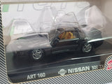 Nissan 300 ZX Details Cars 1/43 Nero 1989 - RikiToys - Details Cars