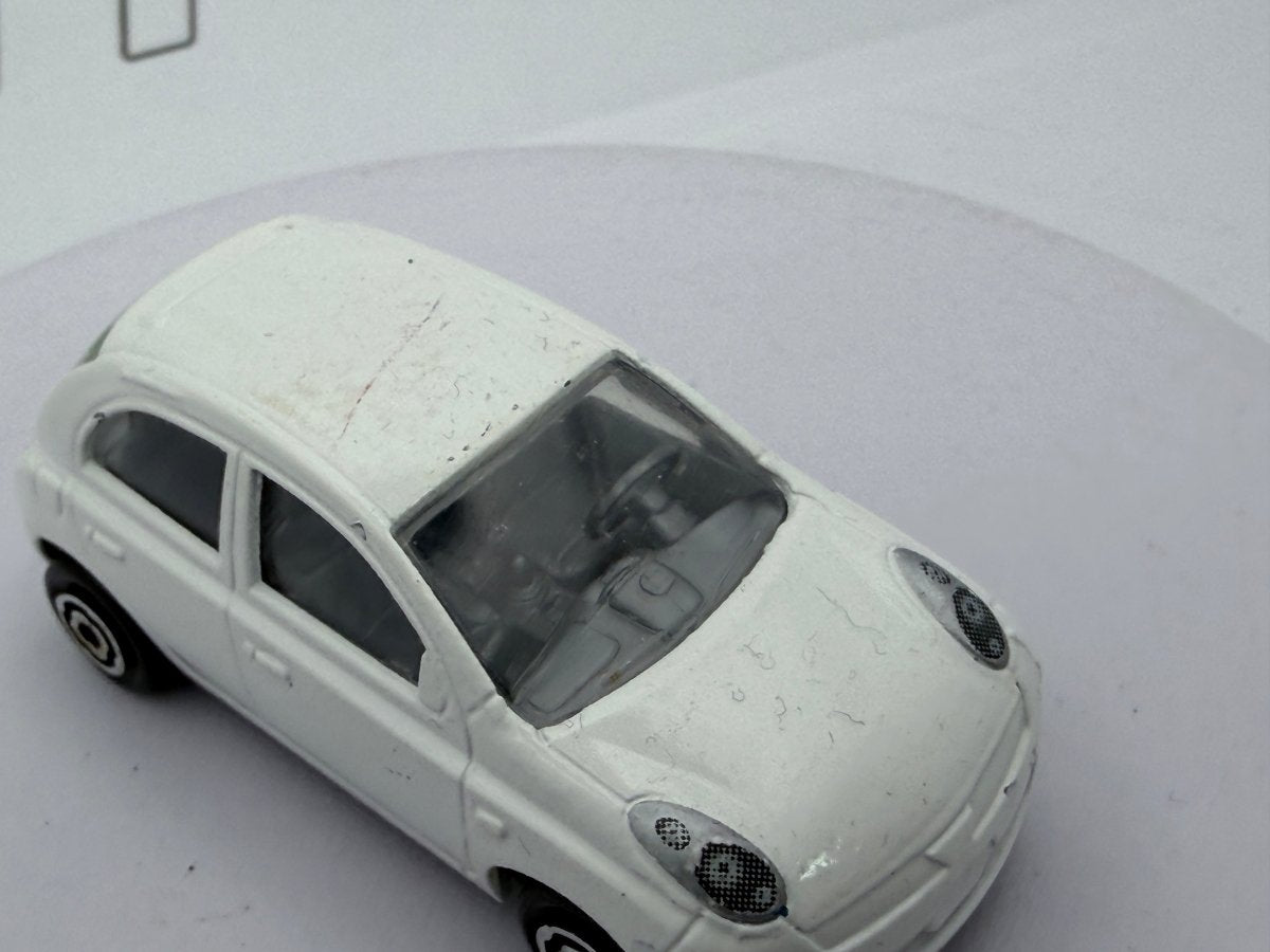 Nissan Micra 2a serie Majorette 1/57 Bianco - RikiToys - Majorette