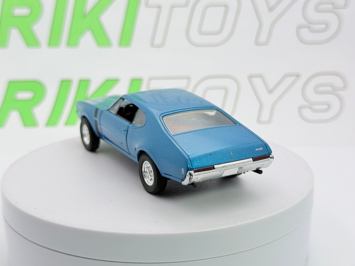 Oldsmobile 442 Welly 1/40 Azzurro 1968 - RikiToys - Welly