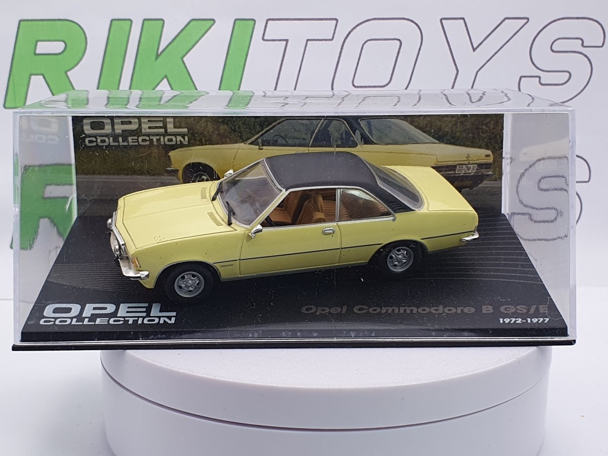 Opel Commodore BG5 Edicola 1/43 Giallo 1972 - RikiToys - Edicola