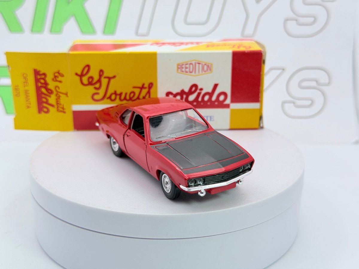 Opel Manta 1900 R Solido 1/43 Rosso - RikiToys - Solido