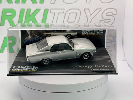 Opel Manta A Edicola 1/43 Argento - RikiToys - Edicola