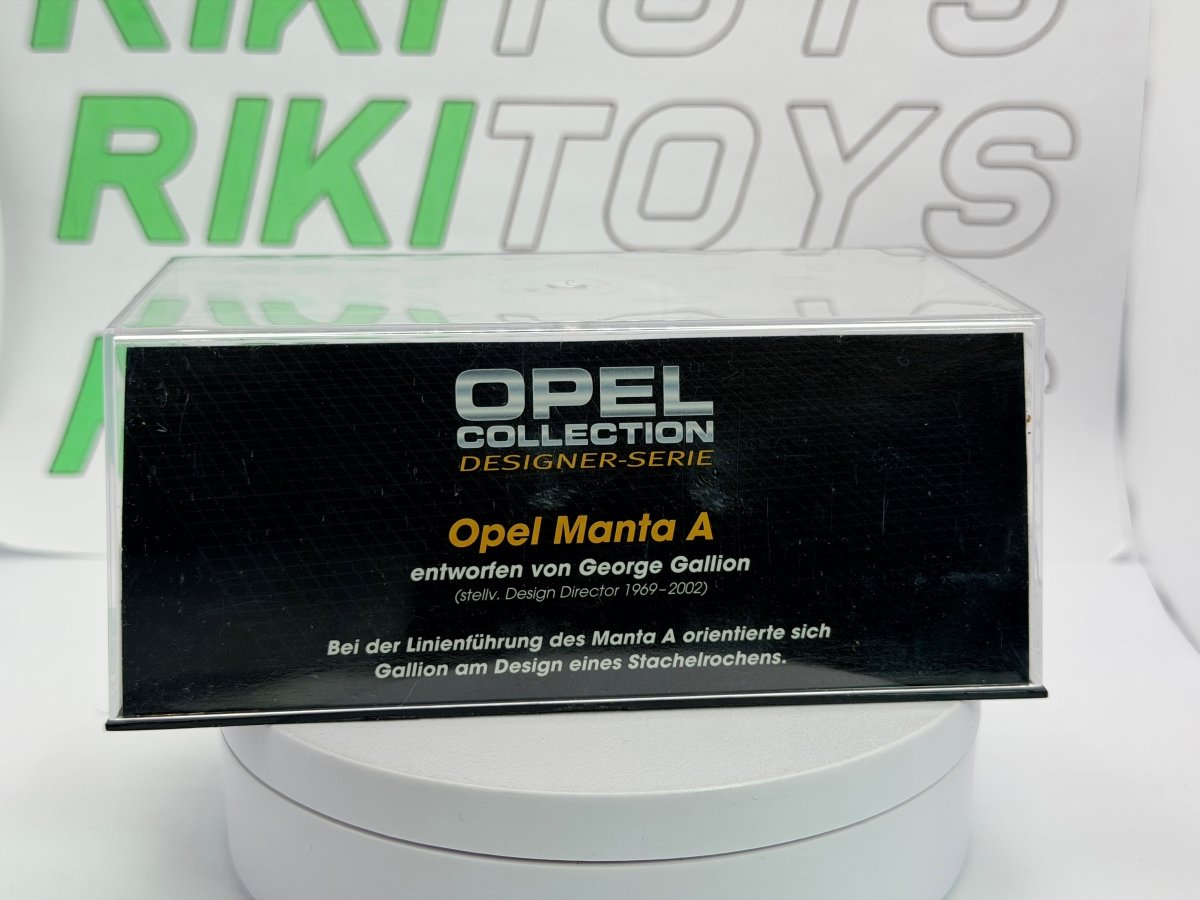Opel Manta A Edicola 1/43 Argento - RikiToys - Edicola