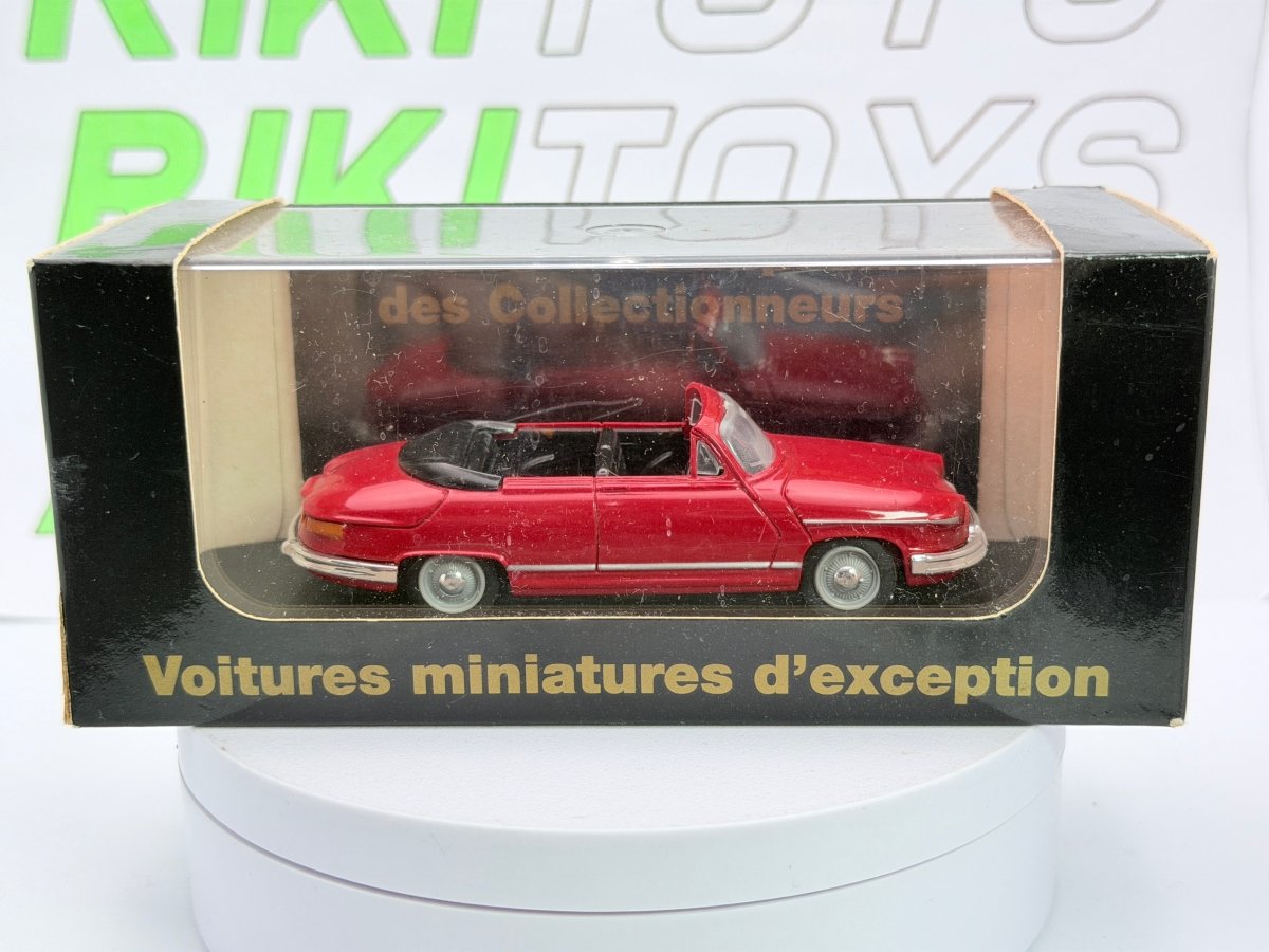 Panhard PL 17 Cabrio Eligor 1/43 Rosso - RikiToys - Eligor