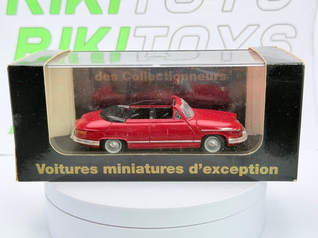 Panhard PL 17 Cabrio Eligor 1/43 Rosso - RikiToys - Eligor