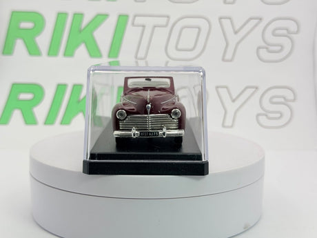 Peugeot 203 Cabrio Norev 1/43 Rosso scuro 1953 - RikiToys - Norev