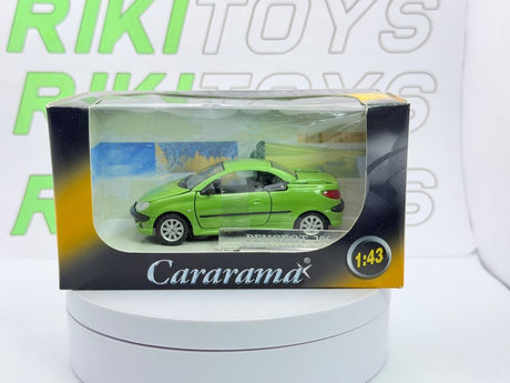 Peugeot 206 cc Cararama 1/43 Verde - RikiToys - Cararama