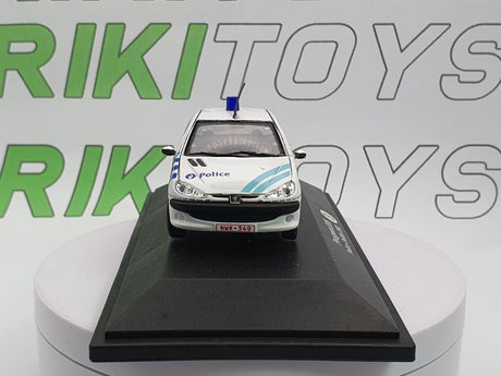 Peugeot 206 Edicola 1/43 Bianco 2002 - RikiToys - Edicola