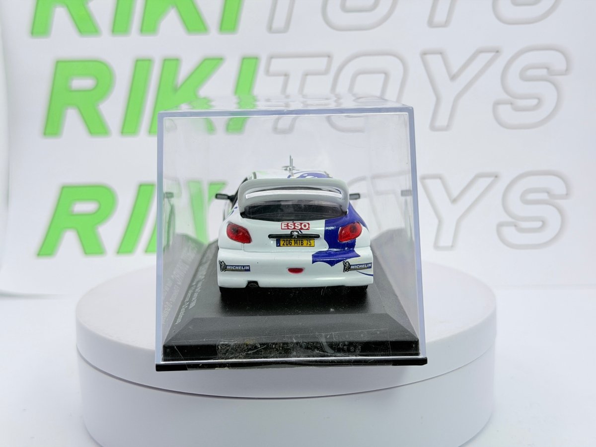 Peugeot 206 WRC Edicola 1/43 Bianco 1999 - RikiToys - Edicola#