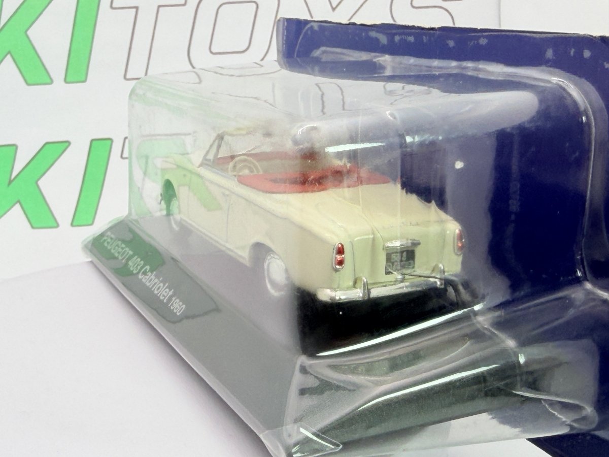 Peugeot 403 Cabrio Edicola 1/43 Beige 1960 - RikiToys - Edicola