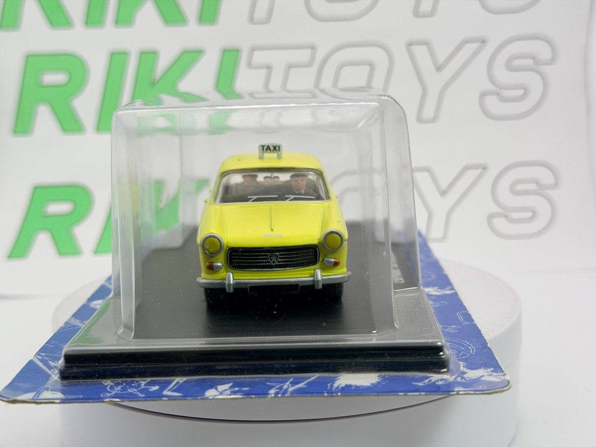 Peugeot 404 Taxi Edicola 1/43 Giallo - RikiToys - Edicola
