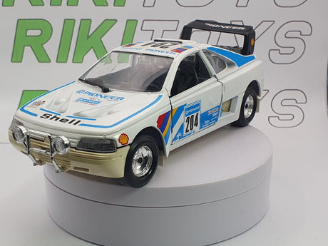 Peugeot 405 T 16 Burago 1/24 Bianco 1988 - RikiToys - Burago