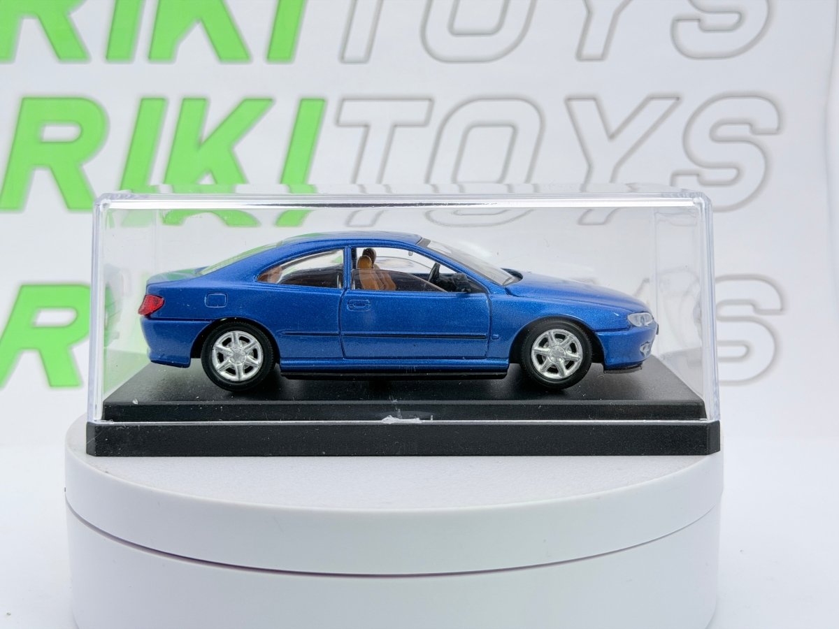 Peugeot 406 Coplè Solido 1/43 Blu Metalizzato 1998 - RikiToys - Solido