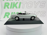 Peugeot 504 Cabrio Norev 1/43 Argento 1969 - RikiToys - Norev
