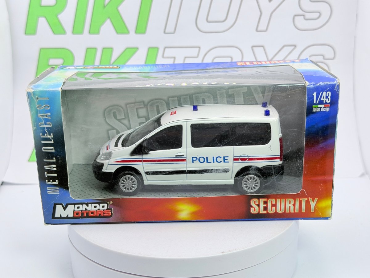 Peugeot Jumper Bus Mondo Motors 1/43 Bianco - RikiToys - Mondo Motors