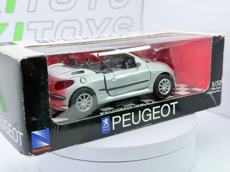 Peuget 206 CC New Ray 1/32 Argento - RikiToys - New Ray