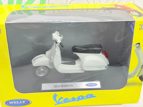 Piaggio Vespa 125 PX Maisto 1/18 Bianco 2016 - RikiToys - Maisto