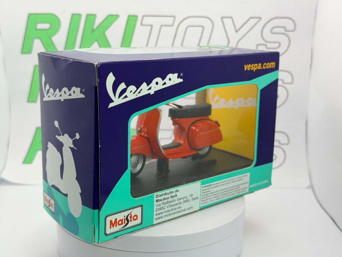 Piaggio Vespa GTR Maisto 1/18 Arancione 1968 - RikiToys - Maisto