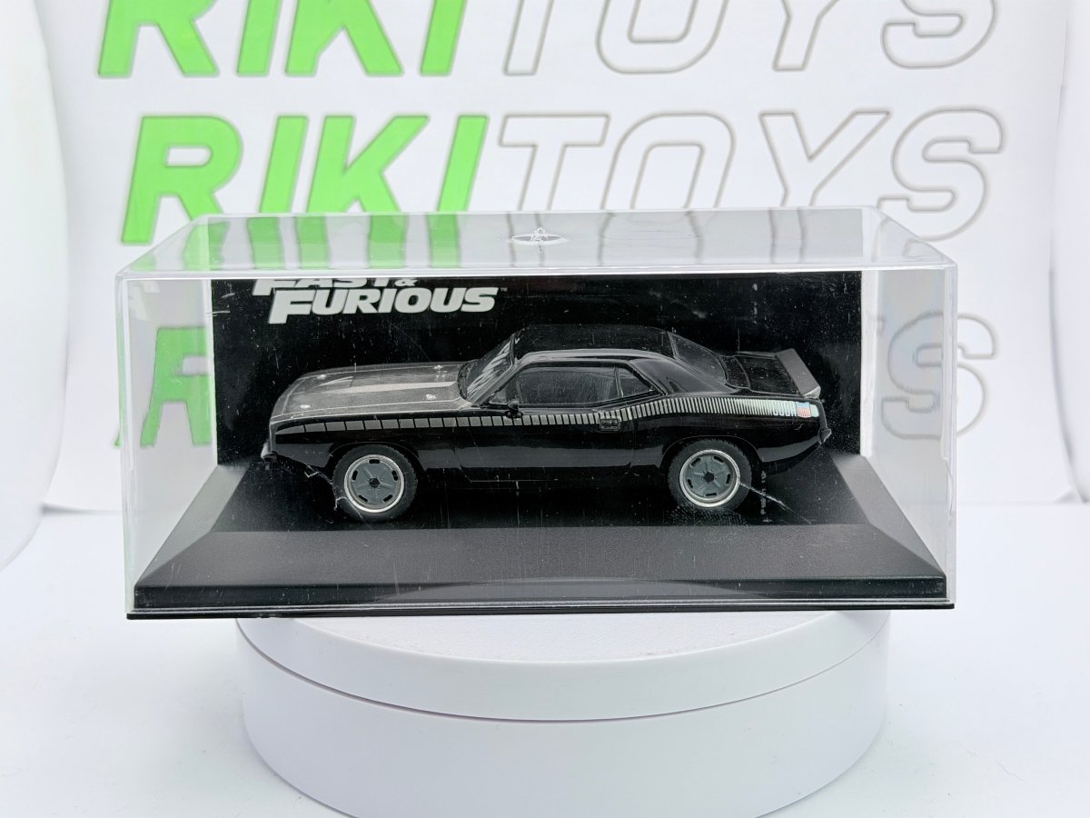 Plymouth Barracuda Edicola 1/43 Nero - RikiToys - Edicola#