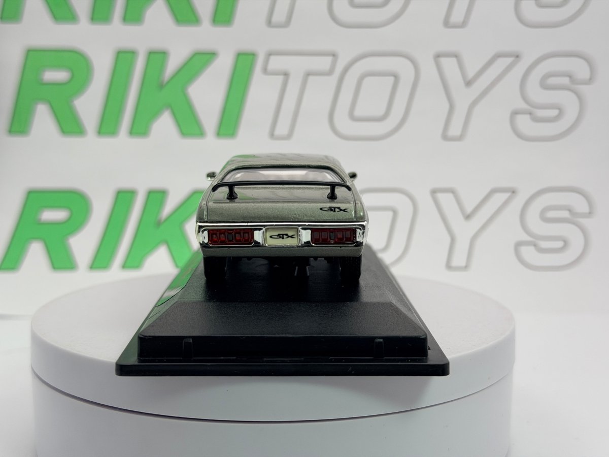 Plymouth GTX Road Signature 1/43 Argento 1971 - RikiToys - Road Signature
