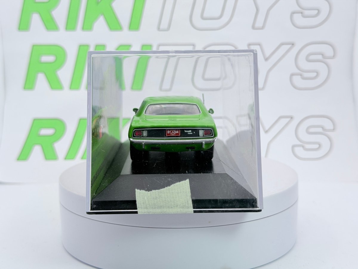 Plymouth Hemy Cuda Edicola 1/43 Verde 1972 - RikiToys - Edicola