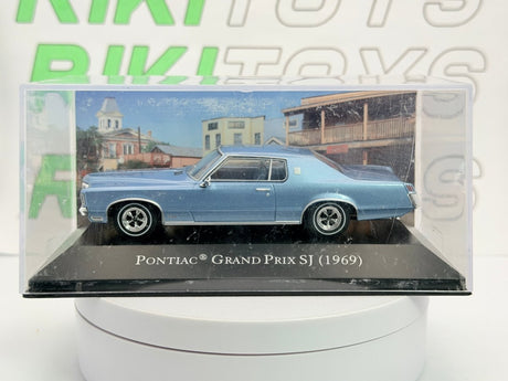 Pontiac Gran Prix SJ Edicola 1/43 Azzurro metallizzato 1969 - RikiToys - Edicola