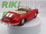 Porsche 356 B Cabrio Burago 1/24 Rosso 1961 - RikiToys - Burago