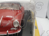 Porsche 356 Cabrio Edicola 1/24 Rosso - RikiToys - Edicola#