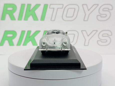 Porsche 356 Speedster Del Prado 1/43 Argento 1955 - RikiToys - Del Prado
