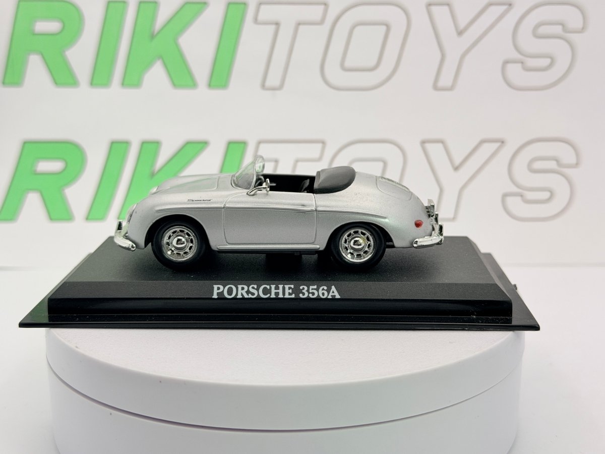 Porsche 356 Speedster Del Prado 1/43 Argento 1955 - RikiToys - Del Prado