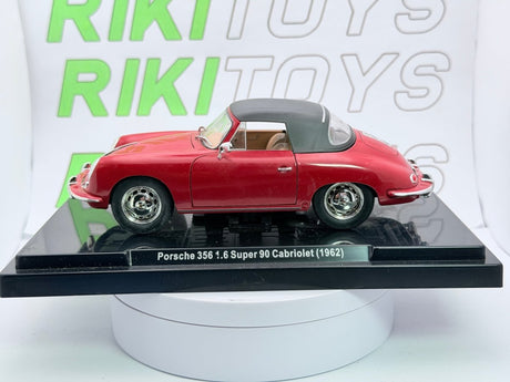 Porsche 356 super 90 Edicola 1/24 Rosso 1962 - RikiToys - Edicola#