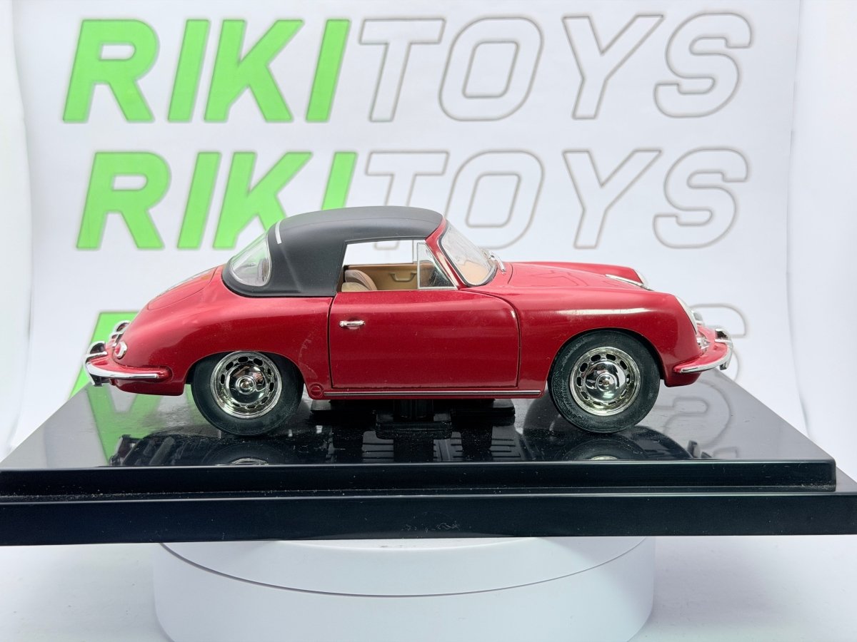 Porsche 356 super 90 Edicola 1/24 Rosso 1962 - RikiToys - Edicola#