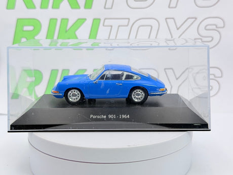 Porsche 901 Edicola 1/43 Blu 1964 - RikiToys - Edicola#