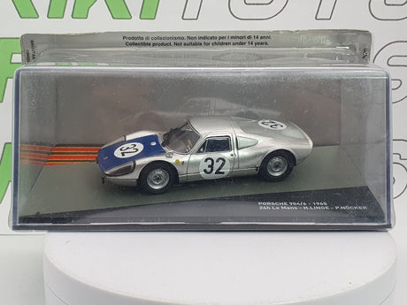 Porsche 904/6 Ixo 1/43 Argento 1965 - RikiToys - Ixo