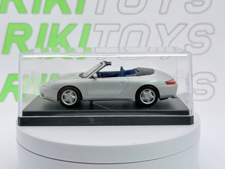 Porsche 911 993 Cabrio Edicola 1/43 Argento - RikiToys - Edicola#