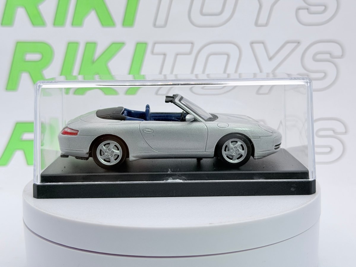 Porsche 911 993 Cabrio Edicola 1/43 Argento - RikiToys - Edicola#