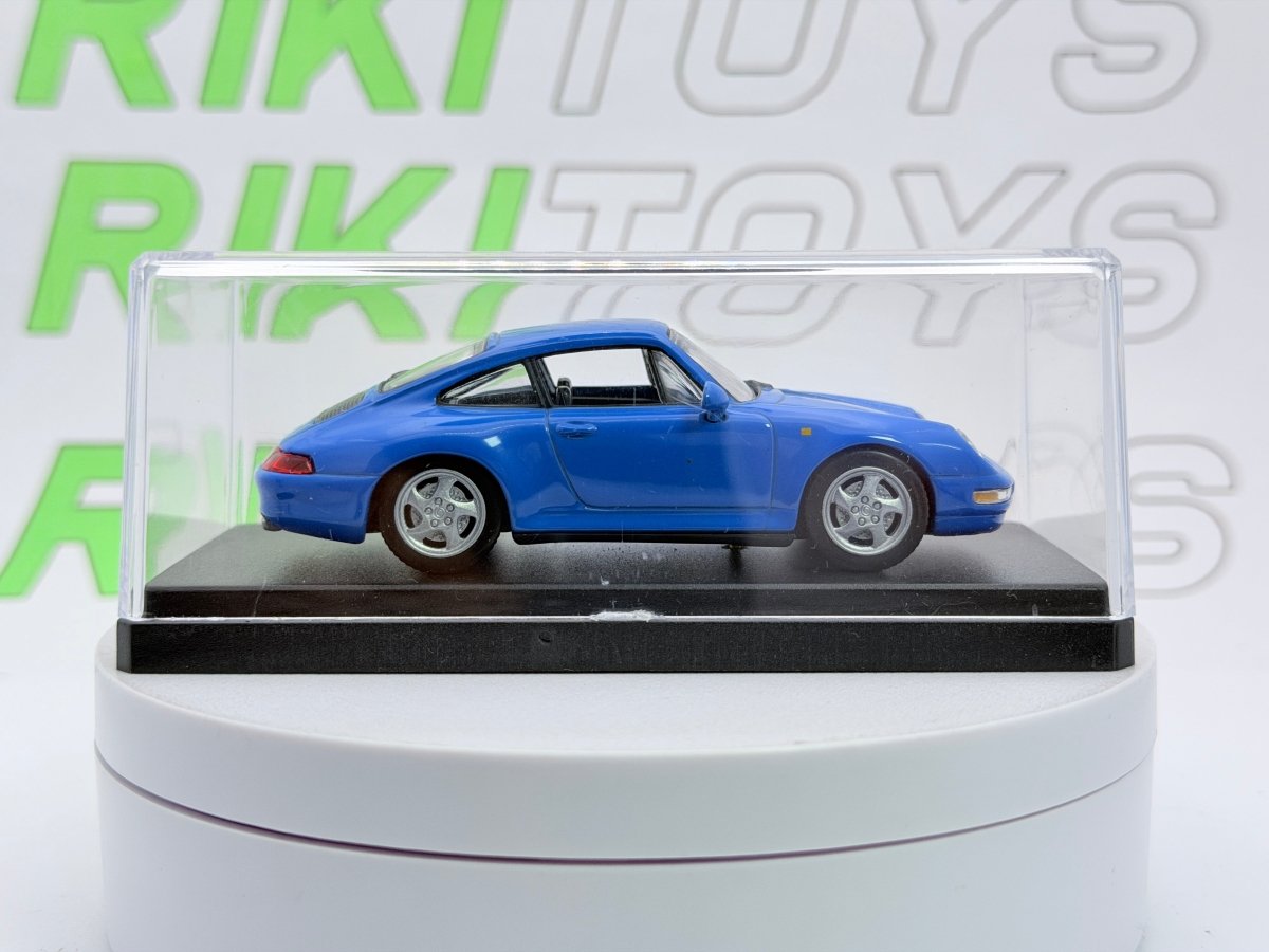 Porsche 911 993 Carrera Edicola 1/43 Celeste 1995 - RikiToys - Edicola#