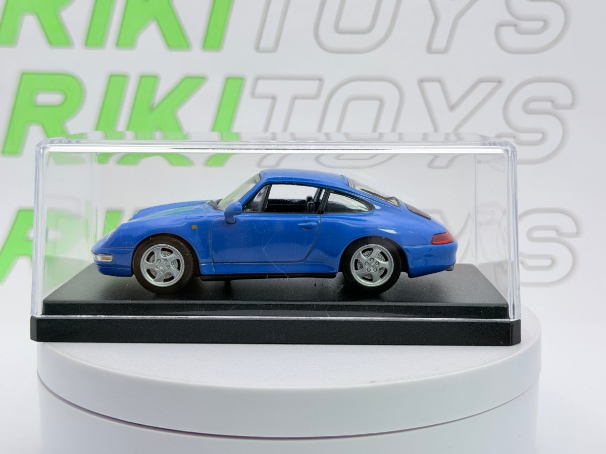 Porsche 911 993 Carrera Edicola 1/43 Celeste 1995 - RikiToys - Edicola#