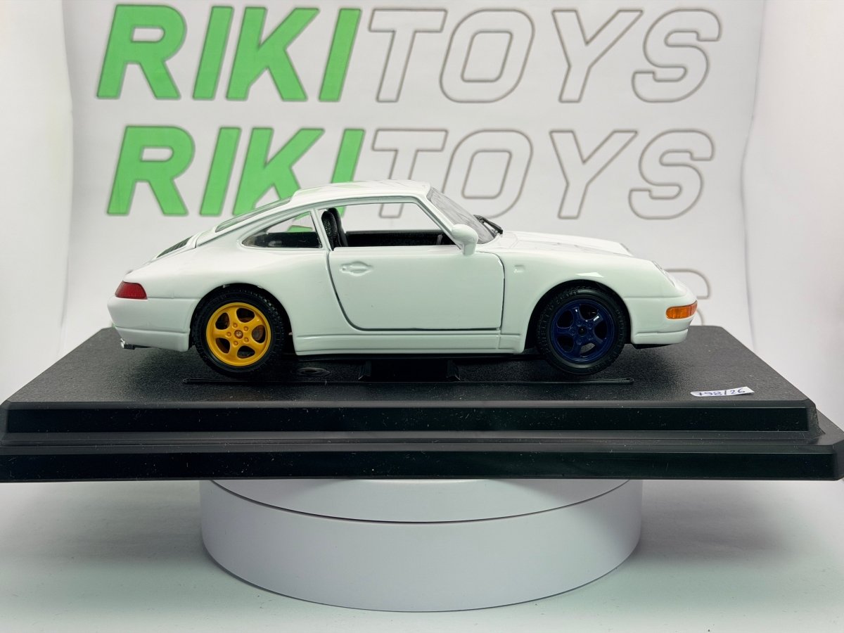 Porsche 911 993 Cup Burago 1/24 Bianco 1993 - RikiToys - Burago