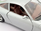 Porsche 911 996 Burago 1/24 Argento - RikiToys - Burago