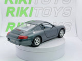 Porsche 911 996 Carrera Burago 1/24 Grigio metallizzato 1997 - RikiToys - Burago