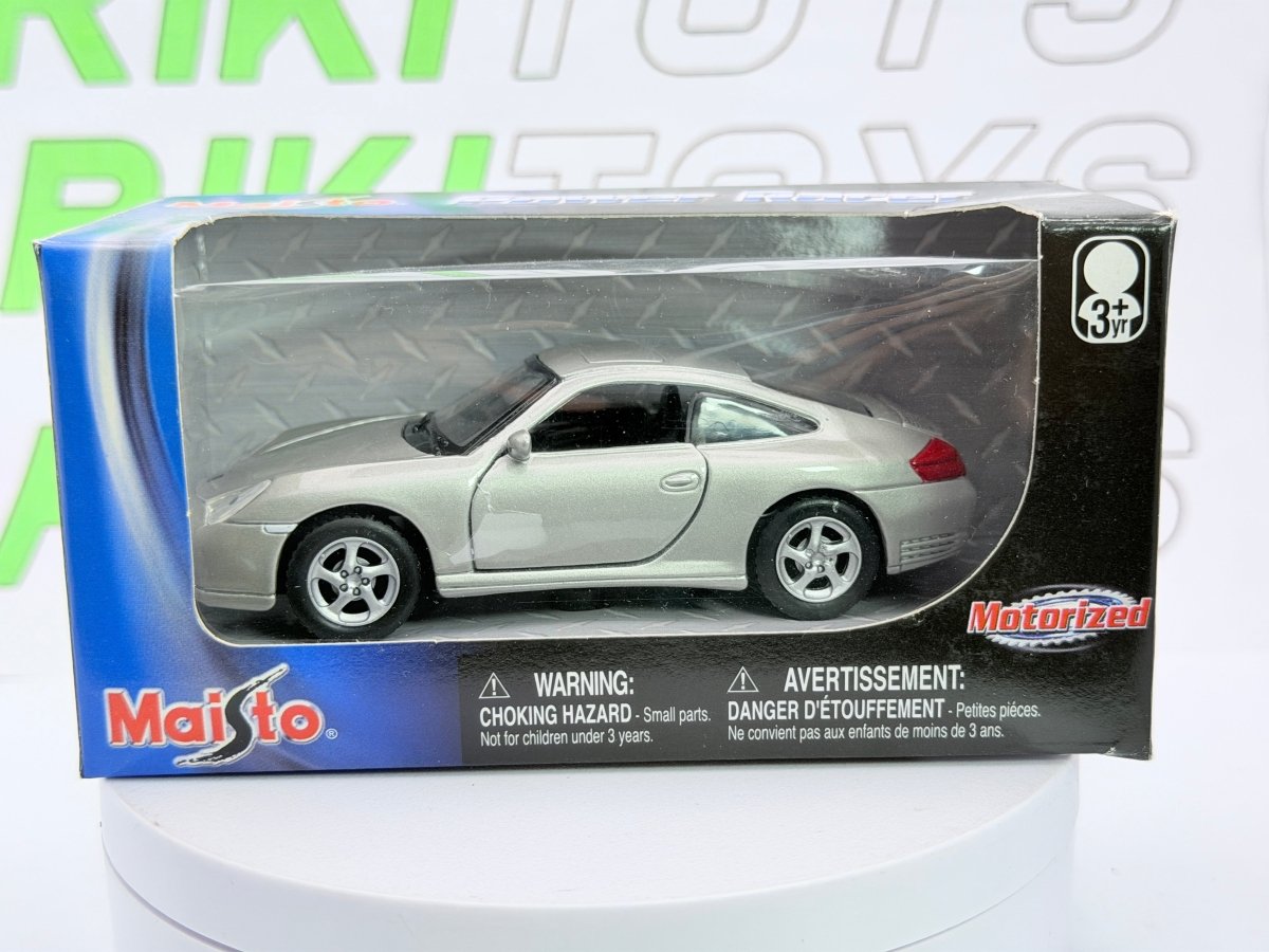 Porsche 911-996 Maisto 1/38 Argento 1997 - RikiToys - Maisto