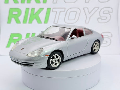 Porsche 911 997 Burago 1/24 Argento 1996 - RikiToys - Burago